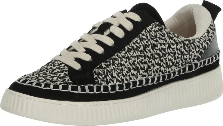 White/Black Knit