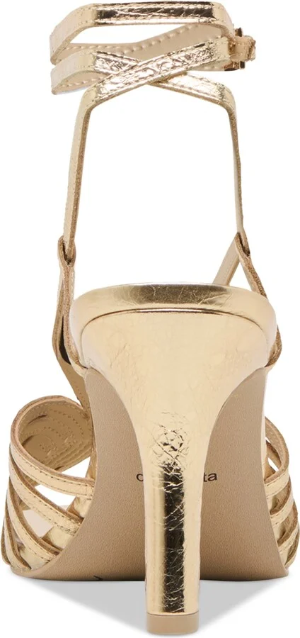 Dolce Vita Women's Nivana Strappy Two-Piece Ankle-Wrap Dress Sandals - Image 3