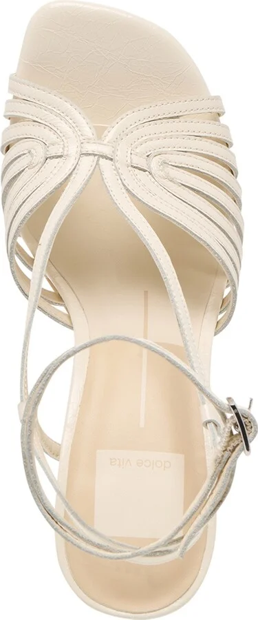Dolce Vita Women's Nivana Strappy Two-Piece Ankle-Wrap Dress Sandals - Image 8
