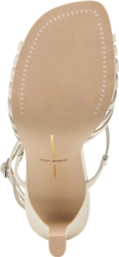 Dolce Vita Women's Nivana Strappy Two-Piece Ankle-Wrap Dress Sandals - Image 9