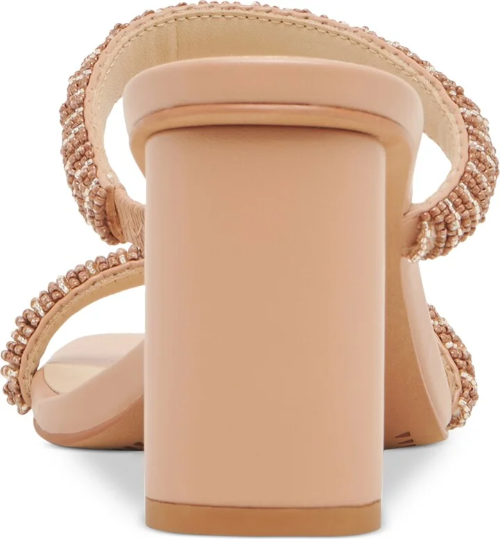 Dolce Vita Women's Nolah Beaded Block-Heel Dress Sandals - Image 3