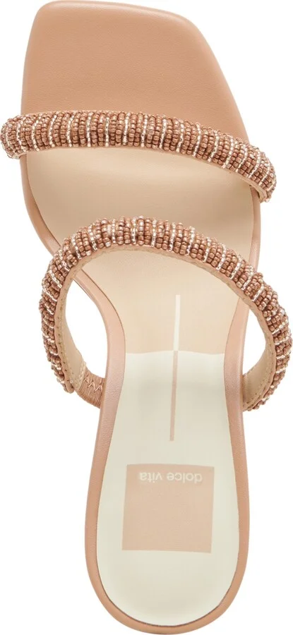 Dolce Vita Women's Nolah Beaded Block-Heel Dress Sandals - Image 4