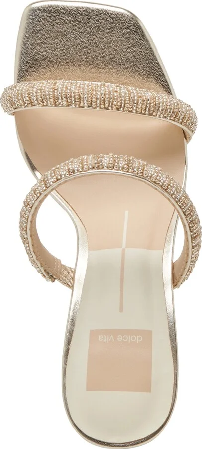 Dolce Vita Women's Nolah Beaded Block-Heel Dress Sandals - Image 8