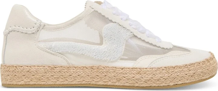 Dolce Vita Women's Notice Beaded Lace-Up Low-Profile Espadrille Sneakers - Image 10