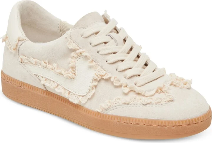 Ivory Suede Lace