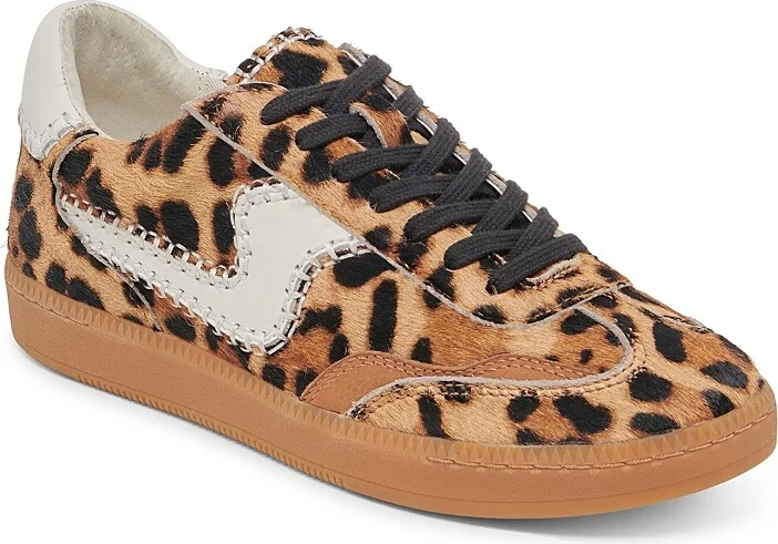 Dolce Vita Women's Notice Stitch Leopard Print Sneakers