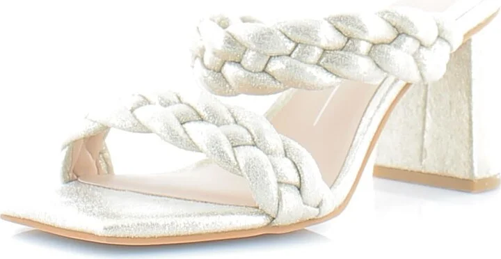 Light Gold Metallic Stella Suede