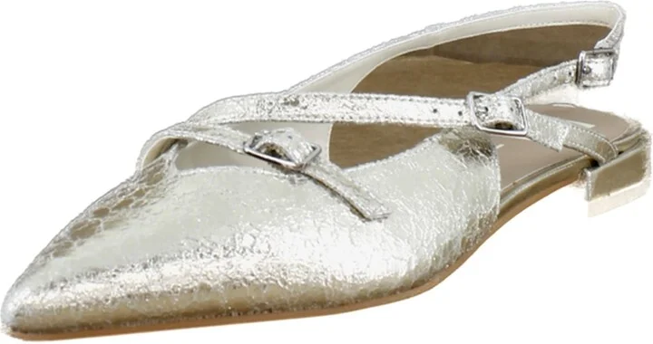 Platinum Distressed Leather