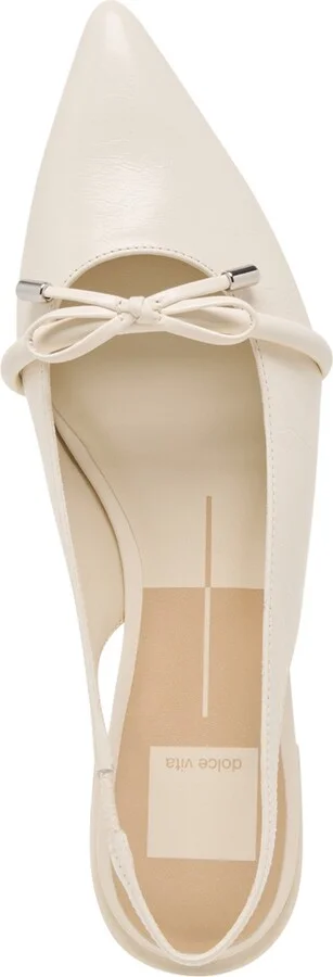 Dolce Vita Women's Payge Bow Pointed-Toe Slingback Flats - Image 4