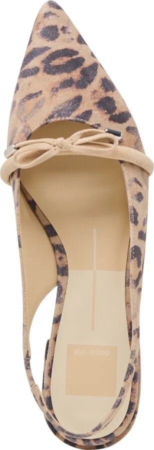Dolce Vita Women's Payge Bow Pointed-Toe Slingback Flats - Image 8