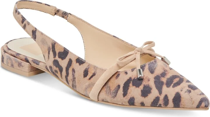 Light Leopard Suede