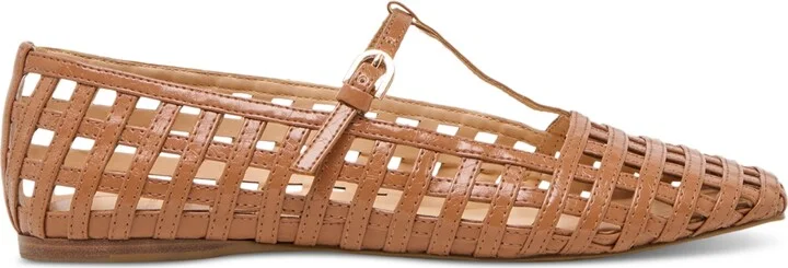Dolce Vita Women's Rains T-Strap Woven Mary Jane Flats - Image 2