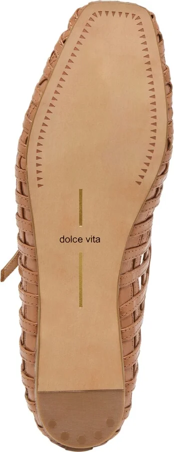Dolce Vita Women's Rains T-Strap Woven Mary Jane Flats - Image 5