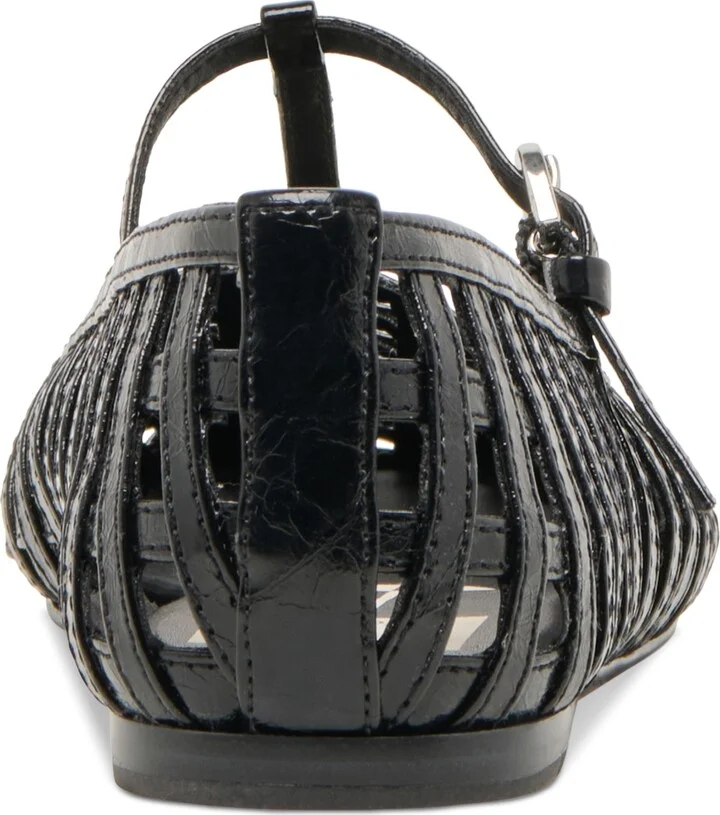 Dolce Vita Women's Rains T-Strap Woven Mary Jane Flats - Image 7
