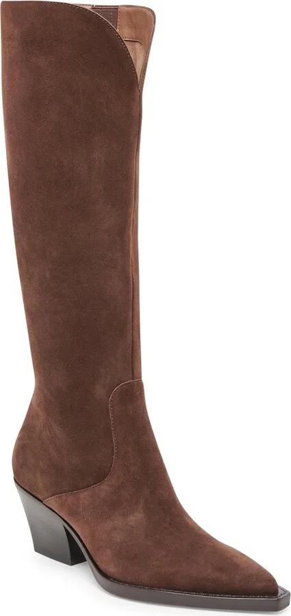 Dk Brown Suede