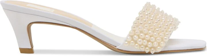 Dolce Vita Women's Rexa Pearl Slide Dress Sandals - Image 2