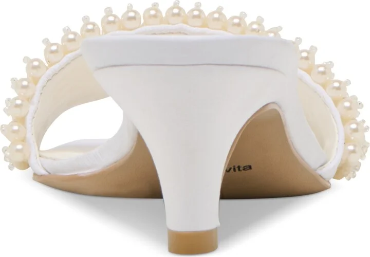 Dolce Vita Women's Rexa Pearl Slide Dress Sandals - Image 3