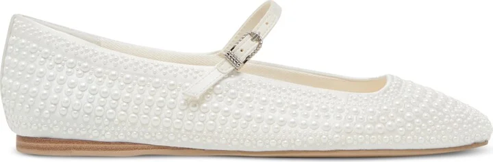 Dolce Vita Women's Reyes Pearl Square-Toe Mary Jane Flats - Image 2