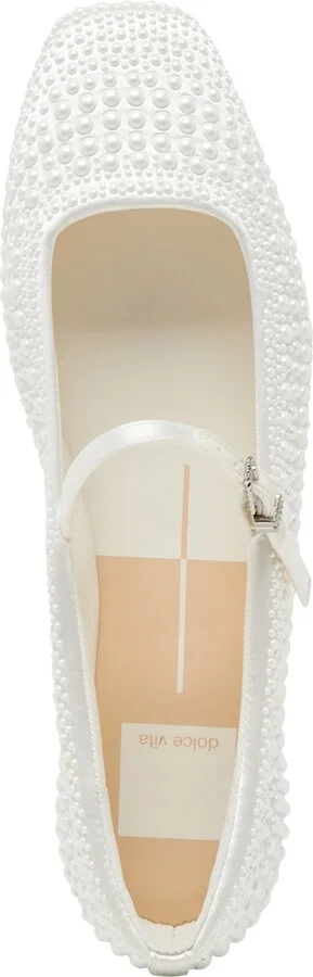 Dolce Vita Women's Reyes Pearl Square-Toe Mary Jane Flats - Image 4