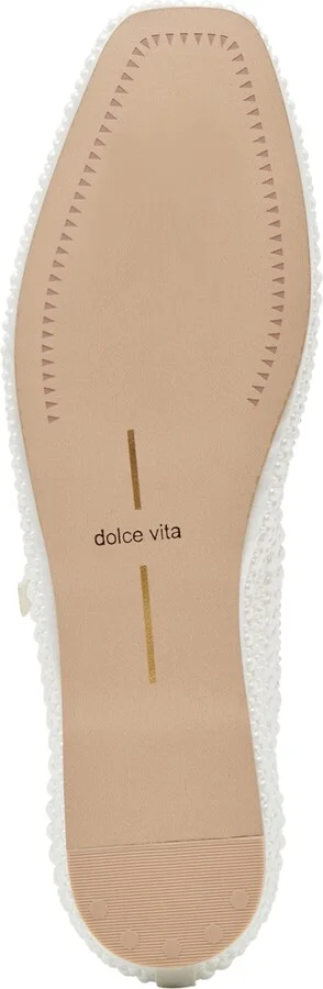 Dolce Vita Women's Reyes Pearl Square-Toe Mary Jane Flats - Image 5