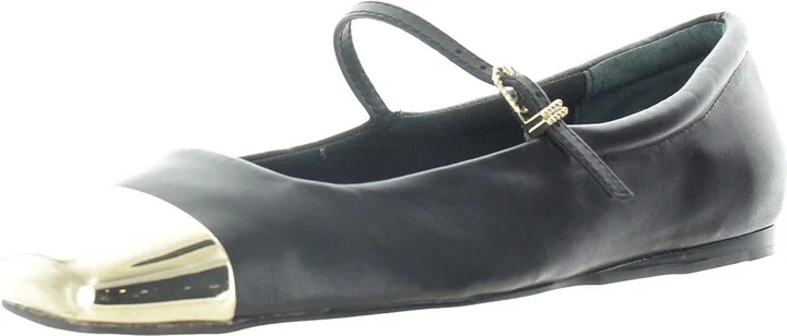 DOLCE VITA Women's Reyes Toe Cap Ballet Flat