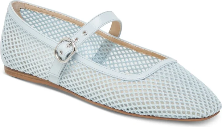 Dolce Vita Women's Rodni Mesh Mary Jane Flats
