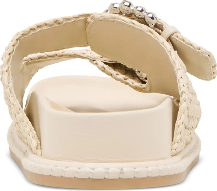 Dolce Vita Women's Shauny Crystal Double-Buckle Footbed Sandals - Image 7