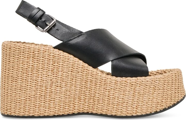 Dolce Vita Women's Skylar Platform Crossband Espadrille Wedge Sandals - Image 2