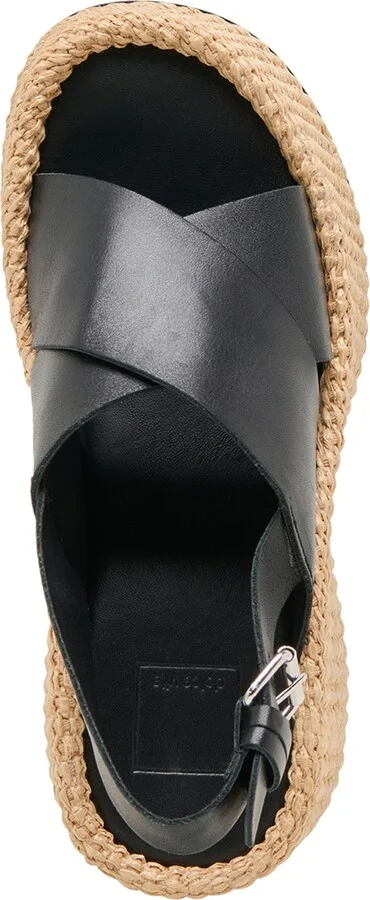 Dolce Vita Women's Skylar Platform Crossband Espadrille Wedge Sandals - Image 4