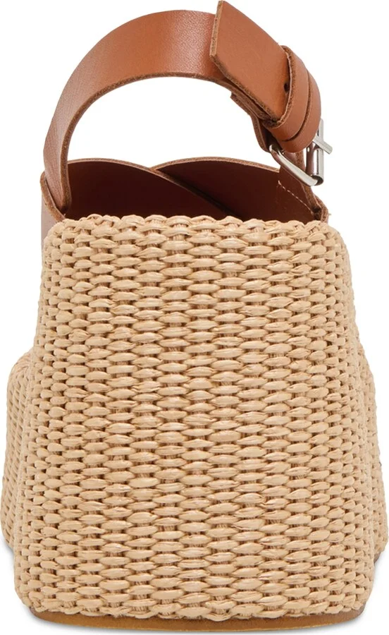 Dolce Vita Women's Skylar Platform Crossband Espadrille Wedge Sandals - Image 7