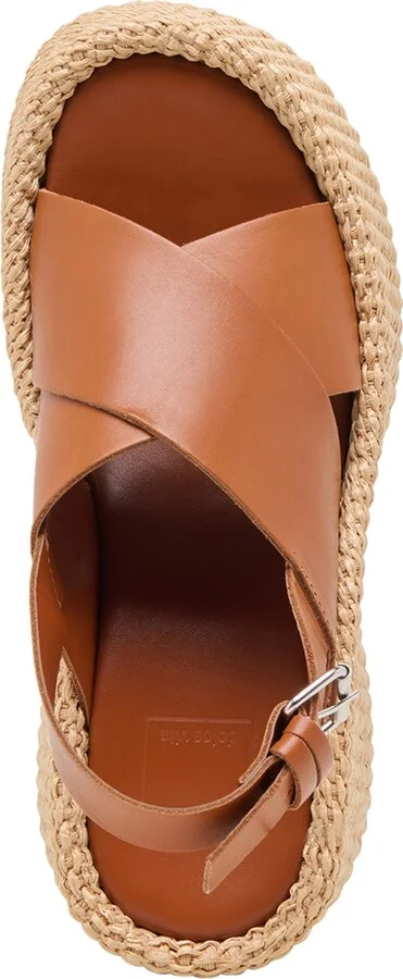 Dolce Vita Women's Skylar Platform Crossband Espadrille Wedge Sandals - Image 8