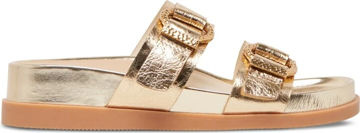 Dolce Vita Women's Soya Double Buckle Footbed Sandals - Image 6