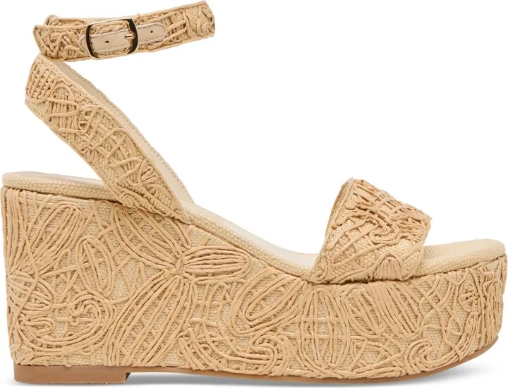 Dolce Vita Women's Talisa Macrame Wedge Sandals - Image 2