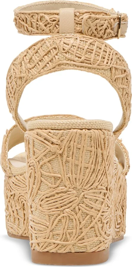 Dolce Vita Women's Talisa Macrame Wedge Sandals - Image 3