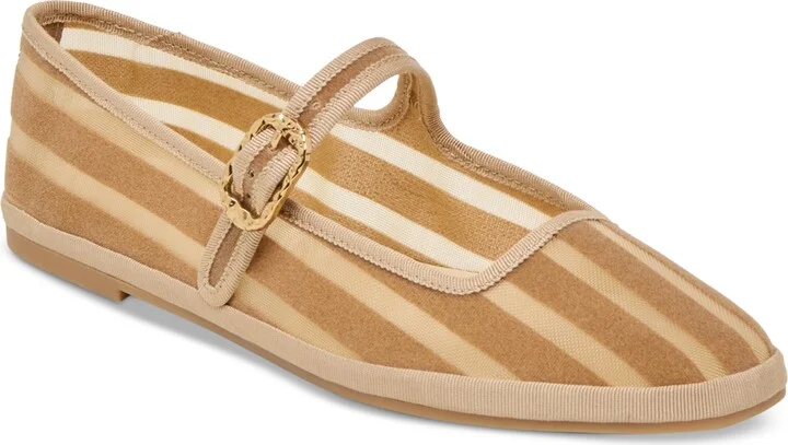 Tan Stripe Mesh