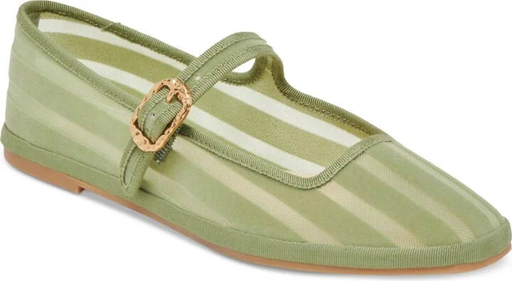 Dolce Vita Women's Tameka Mesh Mary Jane Flats
