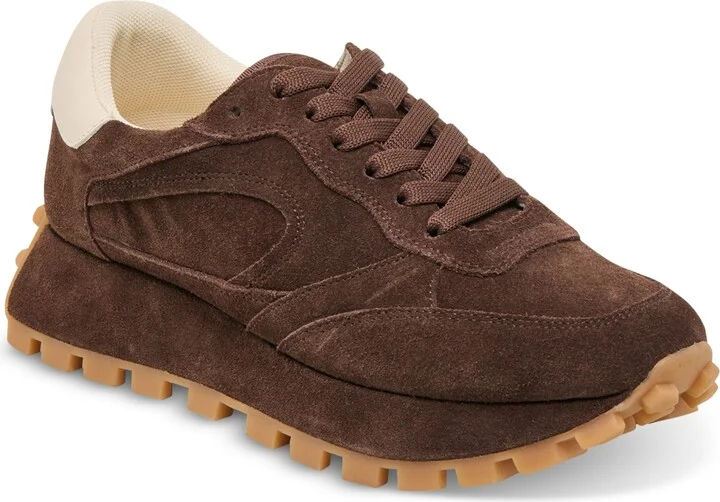 Dark Brown Suede