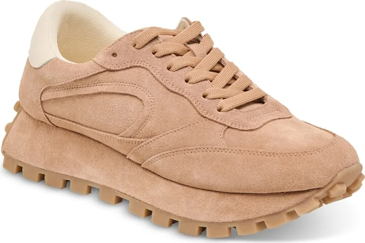 Dolce Vita Women's Tricia Chunky Retro Lace-Up Jogger Sneakers