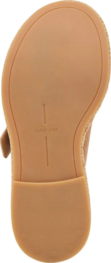 Dolce Vita Women's Witny Double-Buckle Raffia Platform Footbed Sandals - Image 9