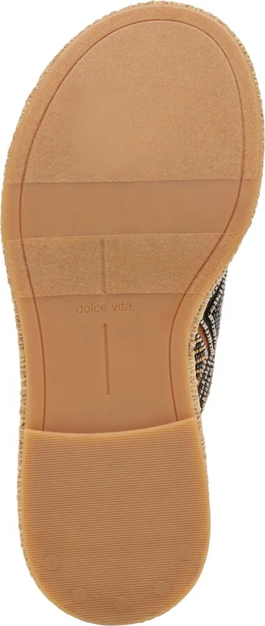 Dolce Vita Women's Wixie Beaded Double Buckle Footbed Sandals - Image 5