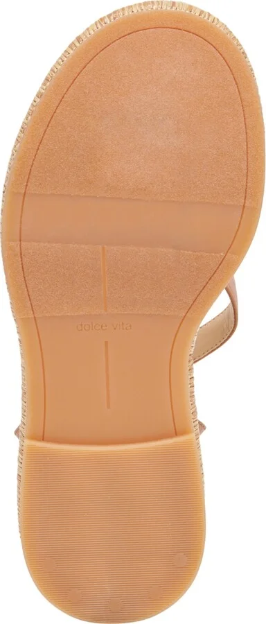Dolce Vita Women's Wriley Crossband Raffia Woven Demi Wedge Sandals - Image 5