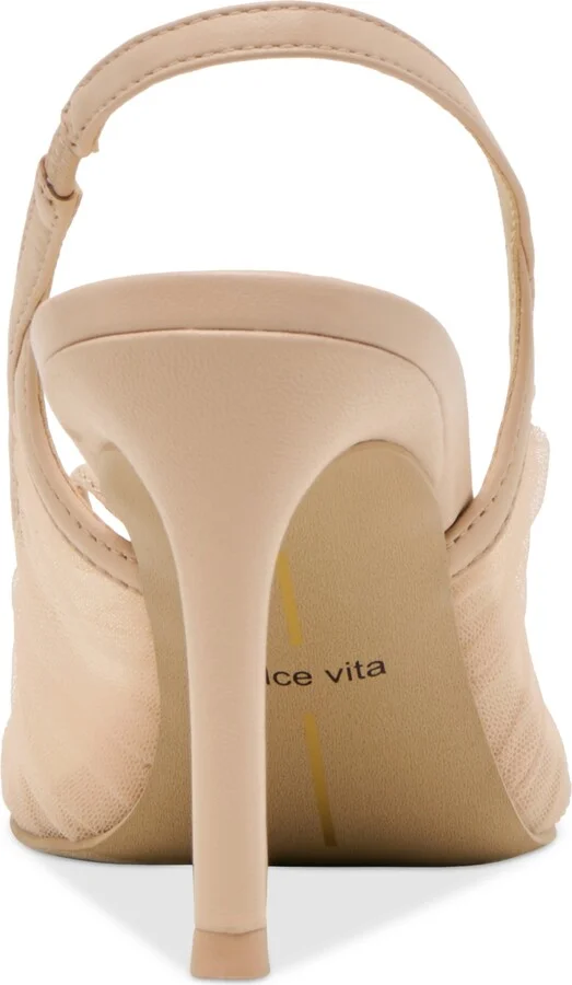Dolce Vita Women's Yela Tule Bow Slingback Pumps - Image 3
