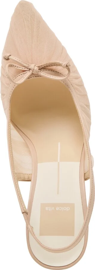 Dolce Vita Women's Yela Tule Bow Slingback Pumps - Image 4