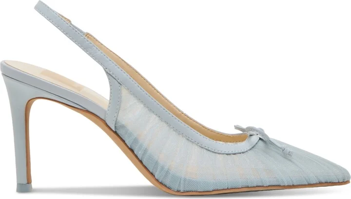 Dolce Vita Women's Yela Tule Bow Slingback Pumps - Image 10