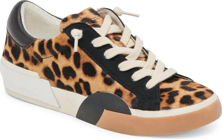 Leopard/Black Calf Hair
