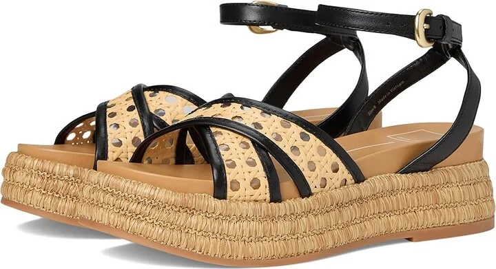 Black Woven Raffia
