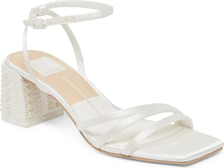 Dolce Vita Ysabel Pearl Heel ~ True White