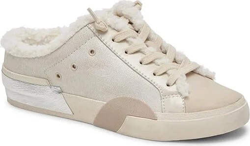 Dolce Vita Zantel Women's Shoes White Crackled Leather : 8.5 M