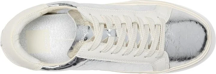 Dolce Vita Zayn 360 Women's Shoes Silver Distressed Leather : 8.5 M - Image 2
