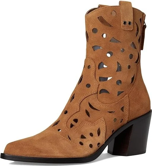Dolce Vita Zenobi Women's Boots Dark Taupe : 9 M, Suede - Image 11